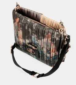 Anekke Shoen Palette Double-Sided Pleated Shoulder Bag Hot