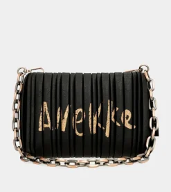Anekke Shoen Palette Double-Sided Pleated Bag New