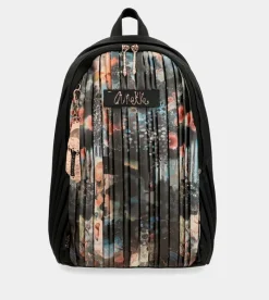 Anekke Shoen Palette Large Pleated Backpack New