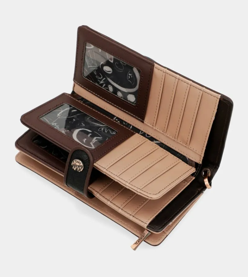 Anekke Shoen Palette Large Rfid Wallet Hot