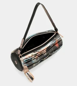 Anekke Shoen Palette Pleated Cylindrical Bag Clearance