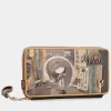 Anekke Shoen Rfid Passport Wallet New
