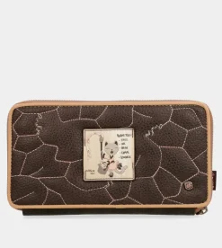 Anekke Shoen Rfid Passport Wallet New