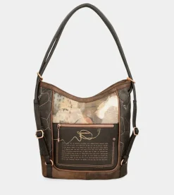 Anekke Shoen Shoulder Bag Convertible Into A Backpack Sale