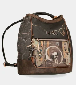 Anekke Shoen Shoulder Bag Convertible Into A Backpack Sale