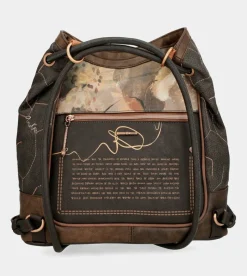 Anekke Shoen Shoulder Bag Convertible Into A Backpack Sale