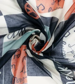 Anekke Sixties Orange Scarf Hot