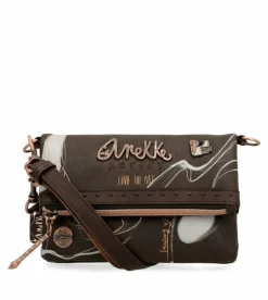 Anekke Small Brown Shoulder Bag Nature Shodo Sale