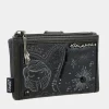 Anekke Studio Navy Blue Flexible Medium Rfid Wallet Discount