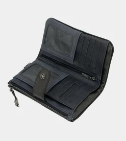 Anekke Studio Navy Blue Flexible Rfid Wallet New