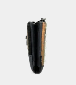 Anekke Studio Navy Blue Flexible Large Rfid Wallet New
