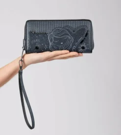 Anekke Studio Navy Blue Large Rfid Wallet Discount