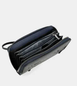 Anekke Studio Navy Blue Large Rfid Wallet Discount