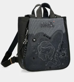 Anekke Studio Navy Blue Medium Backpack Hot