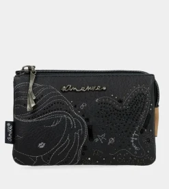 Anekke Studio Navy Blue Triple Coin Purse Discount