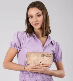 Anekke Studio Nude Extra-Large Rfid Wallet Shop