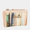 Anekke Studio Nude Flexible Rfid Wallet New