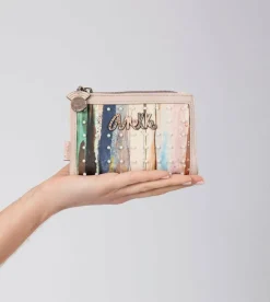 Anekke Studio Nude Flexible Rfid Wallet New