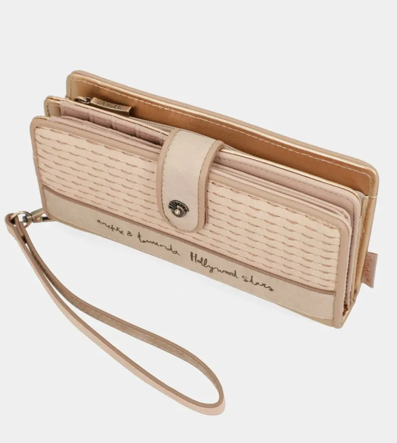 Anekke Studio Nude Large Rfid Wallet Sale