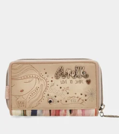 Anekke Studio Nude Medium Rfid Wallet Cheap