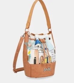 Anekke Sunrise Triple Compartment Shoulder Bag New