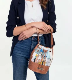 Anekke Sunrise Triple Compartment Shoulder Bag New