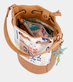 Anekke Sunrise Triple Compartment Shoulder Bag New