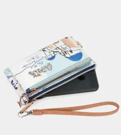 Anekke Sunrise Wallet Purse With Hand Strap Discount