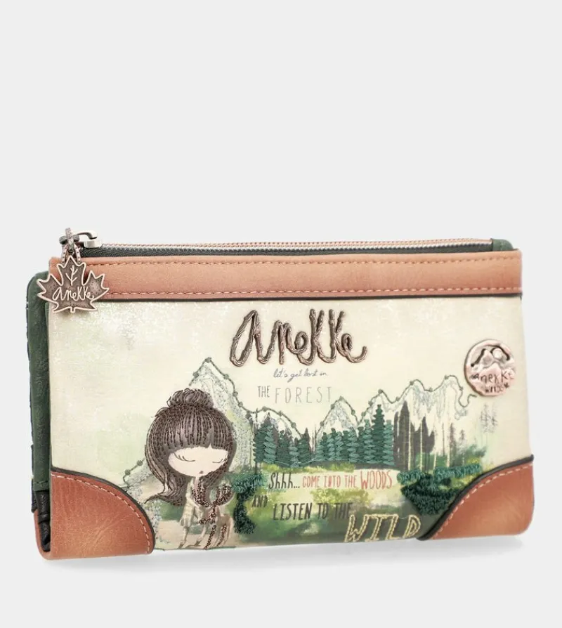 Anekke The Forest Large Flexible Material Wallet Hot