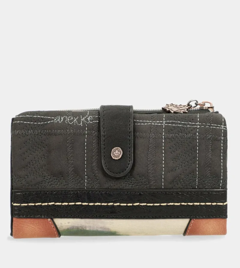 Anekke The Forest Large Flexible Material Wallet Hot