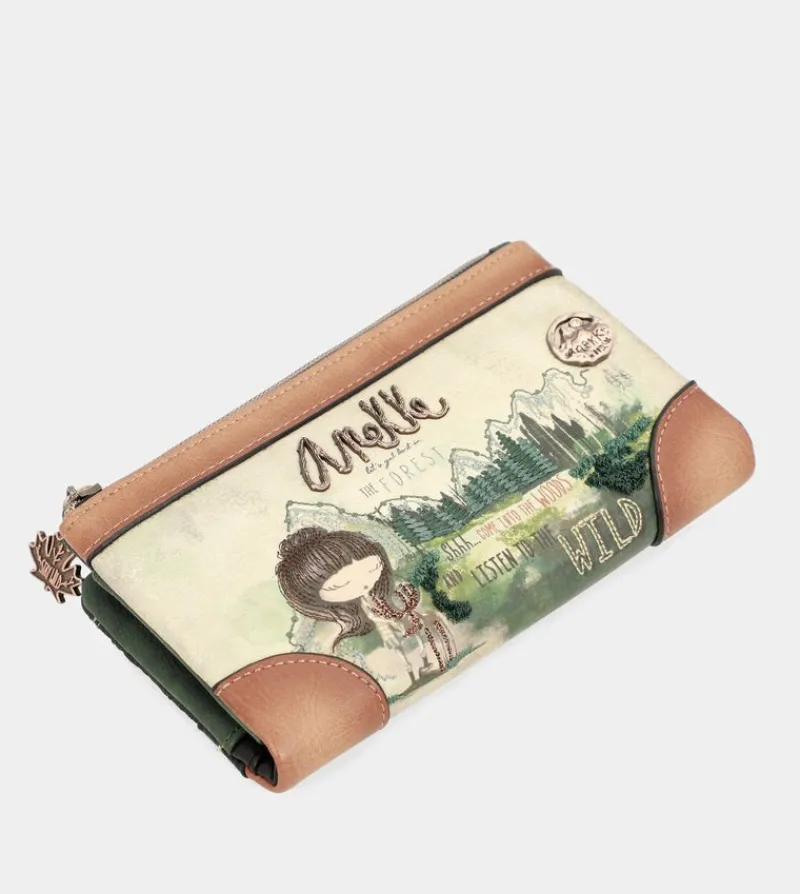 Anekke The Forest Large Flexible Material Wallet Hot