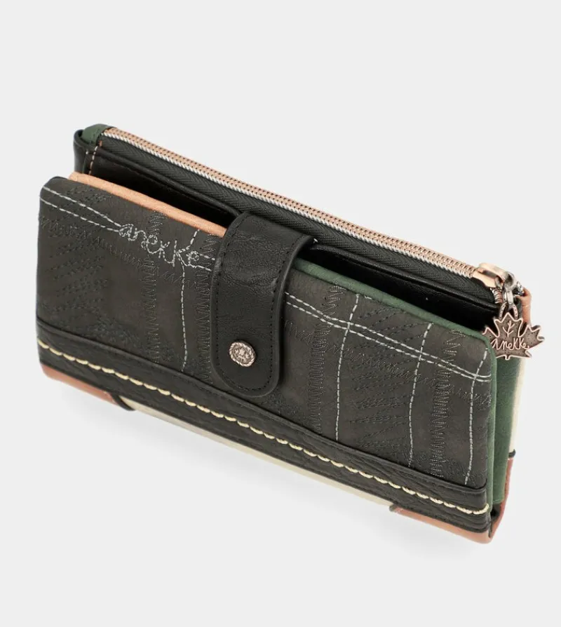 Anekke The Forest Large Flexible Material Wallet Hot