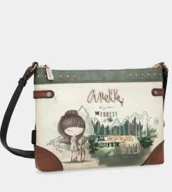 Anekke The Forest Large Printed Shoulder Bag Best Sale
