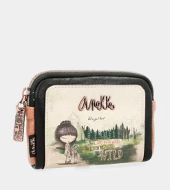 Anekke The Forest Printed Coin Purse New