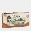 Anekke The Forest Wallet With Card Holder Flexible Material The Forest New