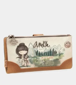 Anekke The Forest Wallet With Card Holder Flexible Material The Forest New