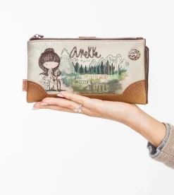 Anekke The Forest Wallet With Card Holder Flexible Material The Forest New