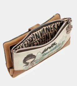Anekke The Forest Wallet With Card Holder Flexible Material The Forest New