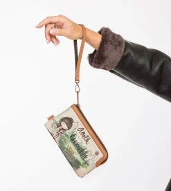 Anekke The Forest Wallet With Hand Strap Sale