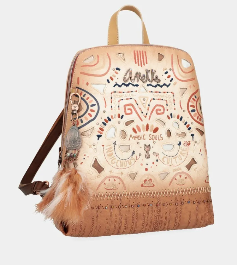 Anekke Tribe Back Pocket Messenger Bag New