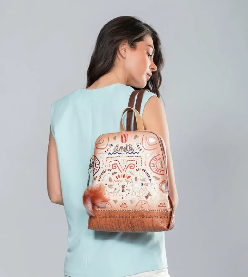 Anekke Tribe Back Pocket Messenger Bag New