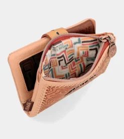 Anekke Tribe Medium Brown Rfid Wallet Cheap