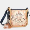 Anekke Tribe Navy Blue Printed Crossbody Bag Sale