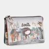 Anekke Triple Compartment Coin Purse Voice Best Sale