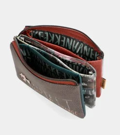 Anekke Triple Compartment Coin Purse Voice Best Sale
