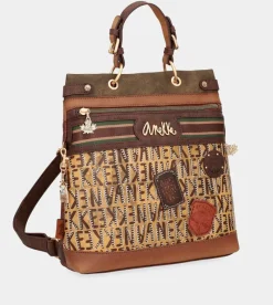 Anekke Urban Logo Backpack With Front Pocket Outlet