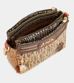 Anekke Urban Triple Compartment Messenger Bag Best