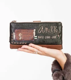 Anekke Wild Large Flexible Material Wallet Discount