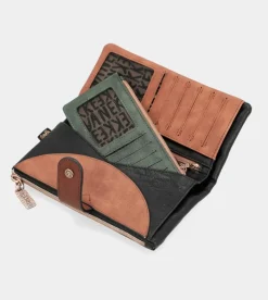 Anekke Wild Large Flexible Material Wallet Discount